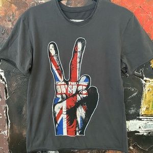 The Who Peace Sign Vintage washed T shirt M to XXL